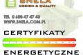Certyfikaty energetyczne - NISKIE CENY